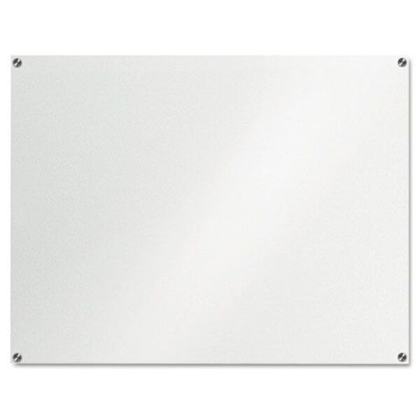 Lousa Quadro De Aviso De Vidro Temperado Branca 120x70cm 6mm