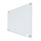 Lousa Quadro De Aviso De Vidro Temperado Incolor 120x60cm 6mm