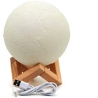 Lua Cheia Umidificador Luminária Touch Aromatizador Abajur Le