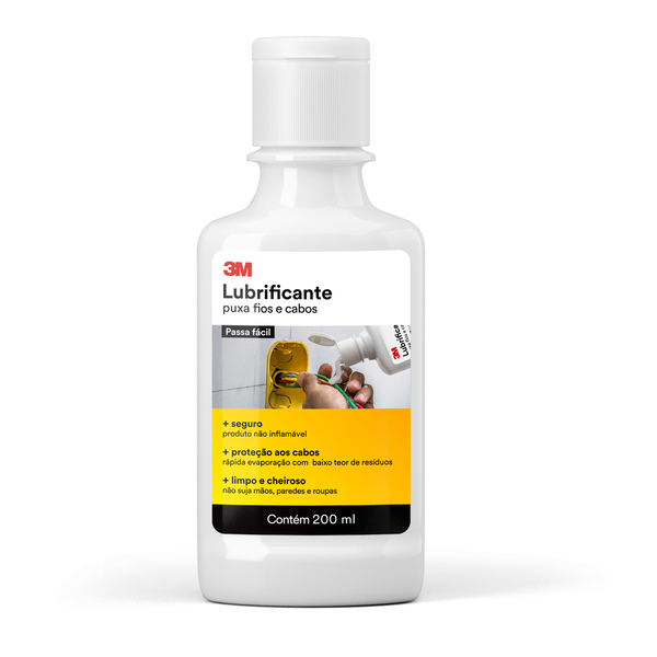 Lubrificante Puxa Fios e Cabos 3M - 200 ml
