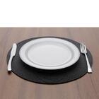 Lugar Americando Em Plástico Lyor Fresno 38cm Preto