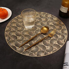 Lugar Americano 38cm  Dourado