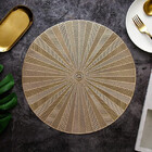 Lugar Americano 38cm  Dourado