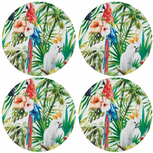 Lugar Americano Aves 4 Peças Class Home