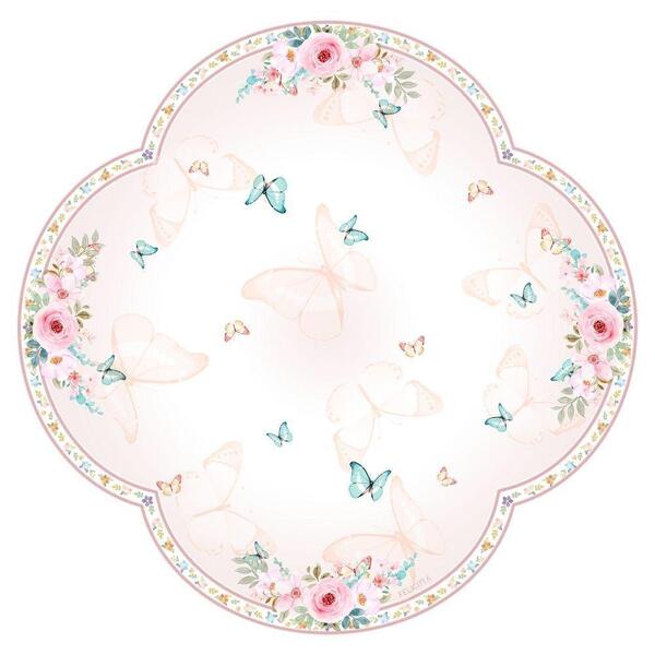 Lugar Americano Borboletas - Corte A Laser - Doce Jardim