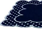 Lugar Americano Cotton Em Tecido L33xp48cm Cor Azul Marinho