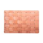 Lugar Americano De Plástico Bambu Tress 43,5cm X 28,5cm