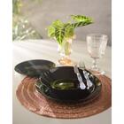 Lugar Americano De Plástico Espiral Rosé 38cm