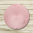 Lugar Americano De Plástico Espiral Rosé 38cm