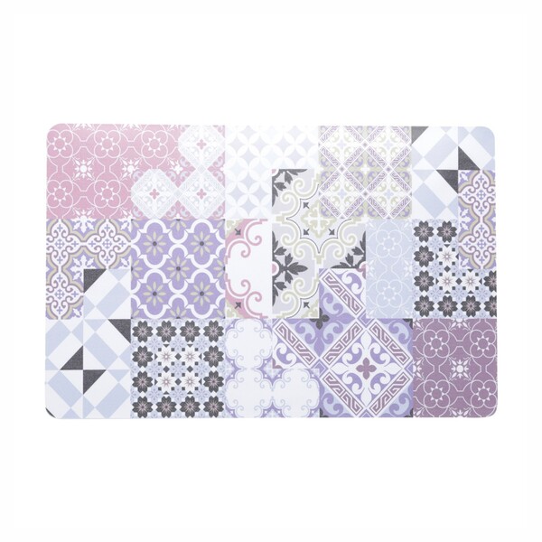 Lugar Americano De Plástico Ladrilho Colorido - Lyor