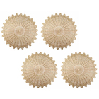 Lugar Americano Dourado Bico 4 Peças 38cm Class Home