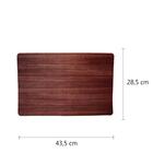 Lugar Americano Dynasty Em Plástico Madeira