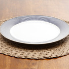 Lugar Americano Em Poliester Leaf Marrom 38cm