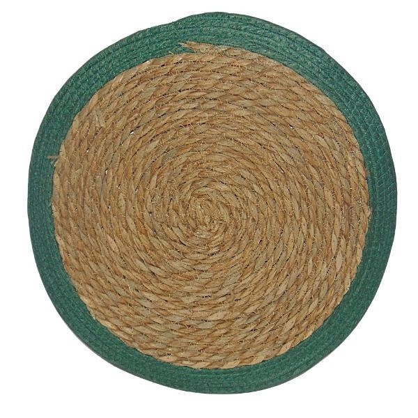 Lugar Americano Fame  Juta Verde Menta - Mimo Style