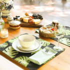 Lugar Americano Impermeável Costela De Adão