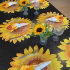 Lugar Americano Jéssica - Corte 3d - Flor Girassol