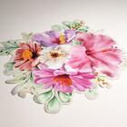 Lugar Americano Maria Inês Corte Flores Bouquet Aquerela