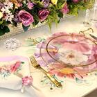 Lugar Americano Maria Inês Corte Flores Bouquet Aquerela