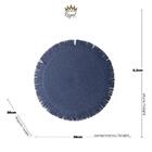 Lugar Americano Papel Azul Escuro 38cm