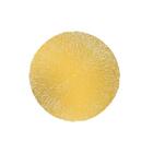 Lugar Americano Redondo Em Plástico Lyor Columbus 38cm Dourado