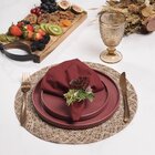 Lugar Americano Redondo Em Poliéster Copa Cia Anne 38cm Lisboa