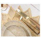 Lugar Americano Redondo Em Poliéster Copa Cia Brazil Nature 4