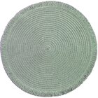 Lugar Americano Redondo Franja 38cm Suculenta