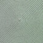 Lugar Americano Redondo Franja 38cm Suculenta