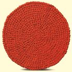 Lugar Americano Redondo Papier Vermelho Yoi