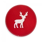 Lugar Americano Rena Vermelho 35 Cm - Indo Decorar