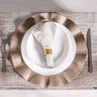 Lugar Americano Requinte Ondulado Tessi Bege Un