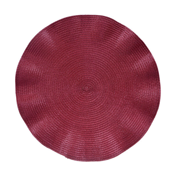 Lugar Americano Requinte Ondulado Tessi Vermelho Un