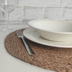 Lugar Americano Rustic Castanho Yoi