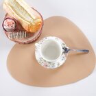 Lugar Americano Shape Pu 43cm Taupe