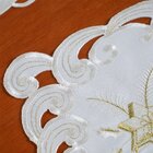 Lugar Americano Toalha De Bandeja Natalina Bordada 30x45 Lumi