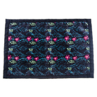 Lugar Americano Tropical Night Preto 30x45cm