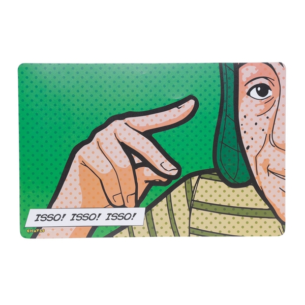 Lugar Americano Urban Plástico Chaves 43.5x28.5cm Verde