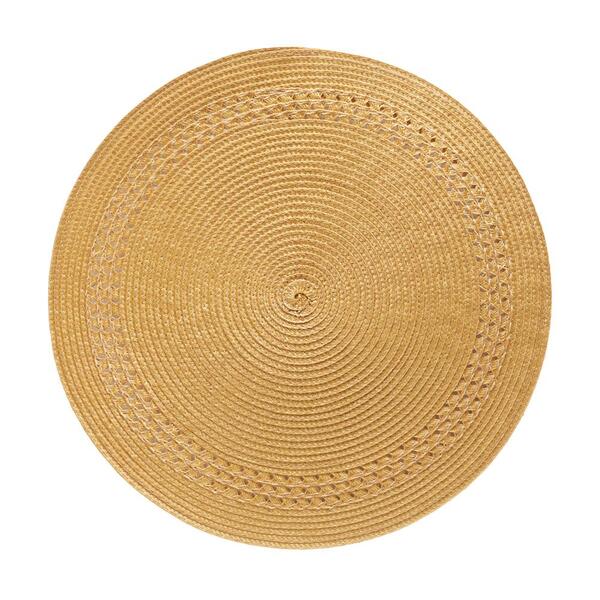 Lugar Americano Wolff De Poliéster Mostarda 39cm