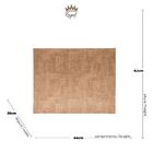 Lugar Americano Wolff De Pvc Marrom 44cm