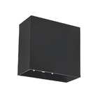 Lum Arandela Direcionavel 4w 3000k Preta Ip65