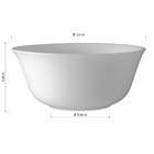 Luminarc Evolution Tigela 5x12x12cm 330ml Vidro Temperado Bra