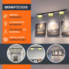 Luminária 30w Linear Difusa Painel Para Trilho Eletrificado