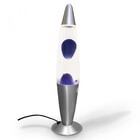 Luminária / Abajur - Lava Lamp / Lava Motion - Azul - 34 Cm -