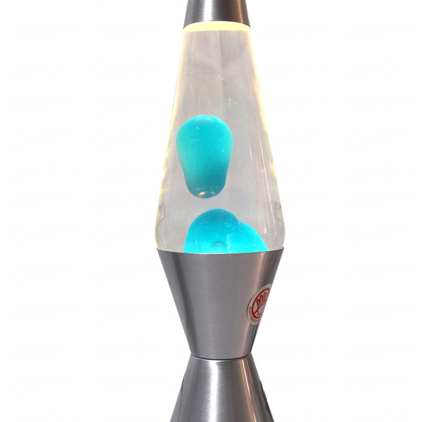 Luminária / Abajur Lava Lamp / Lava Motion Azul 36 Cm 220v