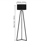 Luminaria  Abajur Eiffel Canto Do Quarto Sala Estar Halll De