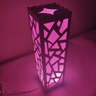 Luminária  Cabeceira De Mesa Abajur Decoraçao Torre Fixa Sala