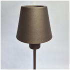 Luminária Abajur Carlotta Cor Amêndoa