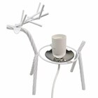 Luminaria Abajur Cervo Rena Decoraçao Natal Quarto Sala Hotel