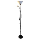 Luminária Abajur Chão Duo Floor Pedestal Articulada Lustre De