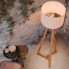 Luminária Abajur De Chão Classic 158,5cm 1322 Tebarrot Nature